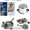 Посуда Millerhaus MH-9001 17 предметов: кастрюли из нержавеющей стали с термодат #168407