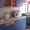 Б У Кухня Синяя с Оранжевым Красивая Удобная Взаимо заменяемая #1296578