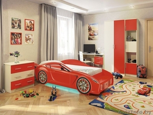 Детская кровать-машина #1351669