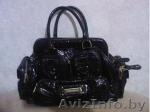 Продаётся сумка черная лаковая  #3219