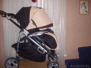 Коляска Everflo PP-04 Luxe с пластиковая люлька  прогулочный блок  #15400