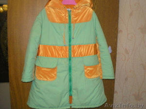 Пальто деми на рост 116 #15833