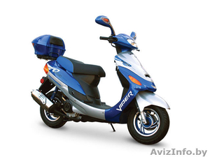 Продам двухместный скутер Viper WIND - 49, 9 см. куб.,  новый,  гарантия. #24593