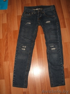 продам джинсы синие #27429
