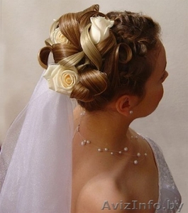 свадебные и вечерние прически #18725
