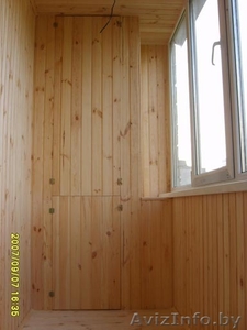 ОБШИВКА,  ОТДЕЛКА БАЛКОНОВ (ЛОДЖИЙ). #23881