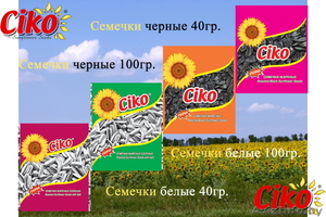 Белые семечки подсолнечника (фасованые 40г) #31411