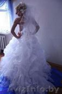 Свадебное платье со шлейфом #29121