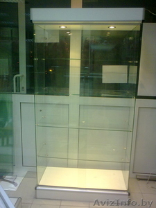 Ветрины стеклянные б/у #37275
