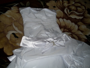 Свадебное платье , БЕЛОЕ БЕЗ ВСЯКИХ ФЕНТЕПЛЮШЕК #47036