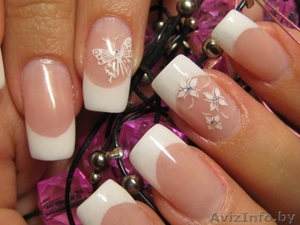 Наращивание на типсы,  формы,  коррекция,  снятие,  укрепление #47568