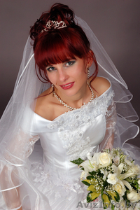 счастливое свадебное платье #58305