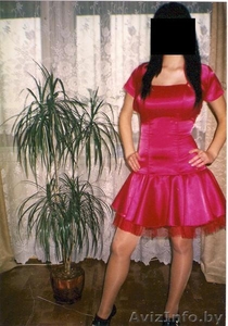 Платье красное. #59207