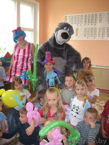 Организация детских праздников с клоунами и ростовыми куклами #62855