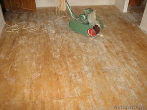 Шлифовка паркета,  доски и лестниц в Минске #69924