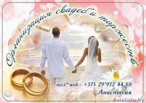 Свадебный распорядитель Анастасия. #66908
