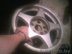 БУ ЛИТЫЕ ДИСКИ НА АМ ГАЗ 3110 4 ШТ 60У.Е  ТОРГ #63642