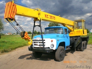 автокран зил 133гя #73075