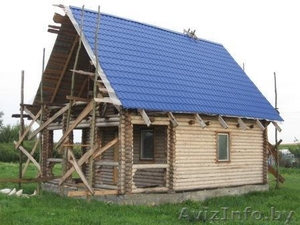Продается красивая дача из цилиндрованного деревянного бруса,  Брестское направле #78438