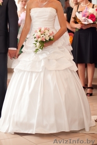 Белоснежное свадебное плаье #75526