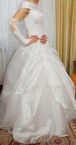 очень красивое садебное платье #87210