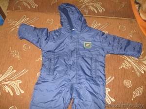 комбенизон детский осень-весна синий #78545