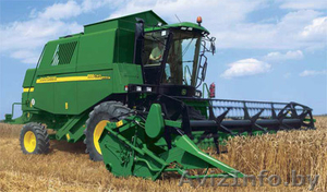 Продаём зерноуборочные комбайны (4 штуки)  John Deere 1550 CWS 2006 г.в. дёшего #74228