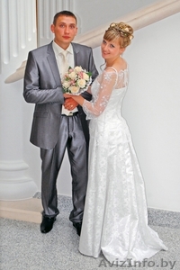 Продам элегантное свадебное платье #90853