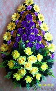 РИТУАЛЬНЫЕ ВЕНКИ И КОРЗИНЫ #99073