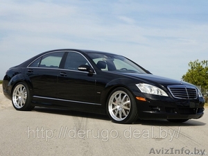 Прокат Mercedes W221 long S550 с водителем в Минске. #95403