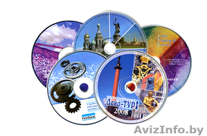 Печать на CD/DVD | Тиражирование CD/DVD #100944