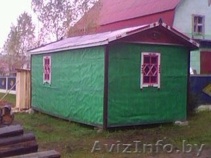 домик для дачи , бытовка с внутренней отделкой #90523