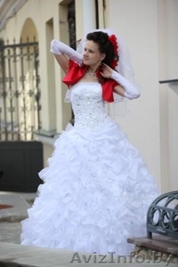 обалденное свадебное платье #98293