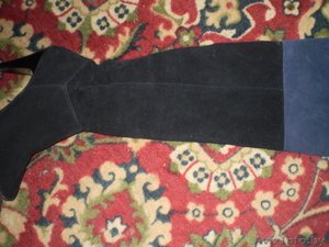 ботфорты замшевые #98064