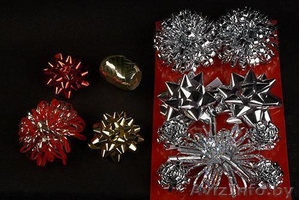 Подарочные пакеты,  новогодние бантики,  открытки,  буклеты. #105566