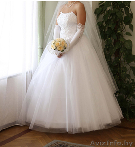Продам белое свадебное платье #111702