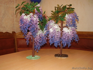 Сувениры деревьев из бисера #115455