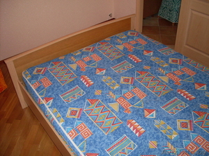 ДВУХСПАЛЬНАЯ КРОВАТЬ С МАТРАЦЕМ ПРОДАЕТСЯ #105856