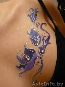 body art свадебный боди арт #102901