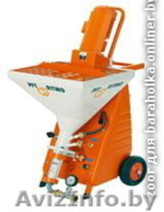 штукатурные машины,  бетононасосы, растворонасосы,  мешалки нового поколения PTF Kn #119815