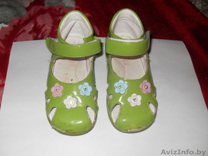 зеленые сандалики #122123