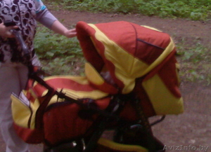 детская хорошая коляска-джип #130386