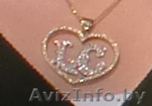 Утеряно колье в виде сердца,  внутри буквы LC! Просьба вернуть за вознагрождение! #155844