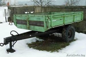 Прицеп 1ПТС-2 одноосный самосвальный #167246