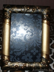 Подарок для близких и друзей Рамка ручной работы для фотографии 10*15 натуральна #178733