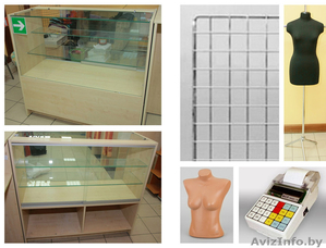 КСА БСТ Микро Ф 3.0,  витрина,  решетки (хром.),  кронштейны,  вешалки,  торсы жен.,   #161656