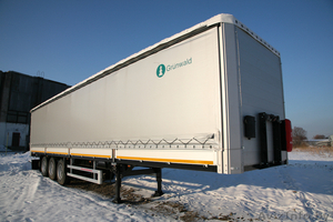 Бортовой шторный полуприцеп Grunwald #199681