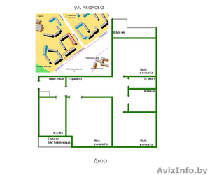 Продается хорошая 3-х комнатная квартира #205369