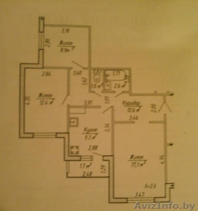 3-х ком кв в Полоцке на Азродроме #205625