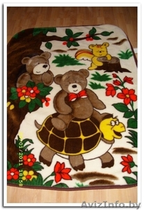 Продам пледик детский,  оч.красивый,  немного б/у #205146